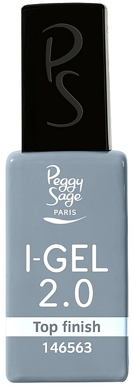 Utrwalacz lakieru do paznokci - Peggy Sage I-GEL 2.0 UV&LED Top Finish — Zdjęcie N1