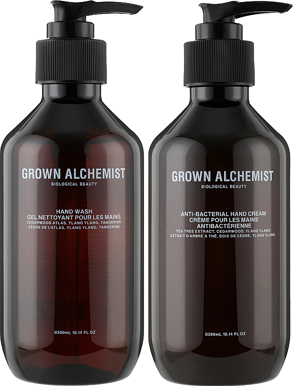 Zestaw - Grown Alchemist Purify & Protect Twinset (soap/300ml + h/cr300ml) — Zdjęcie N1