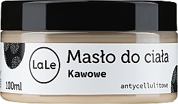 Kup PRZECENA! Antycellulitowe masło do ciała Kawa z kofeiną - La-Le Body Oil  *