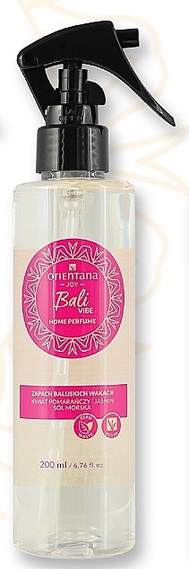 Aromatyczny spray do wnętrz - Orientana Joy Bali Vibe Home Perfume — Zdjęcie N1