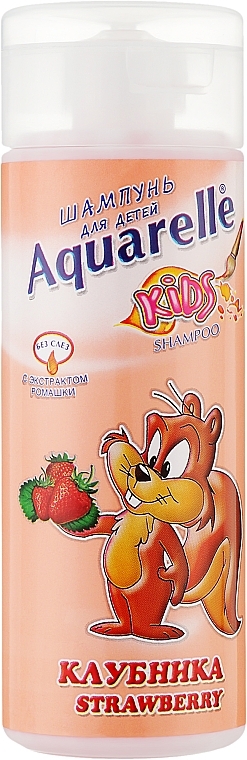 Szampon dla dzieci Truskawka - Sts Cosmetics Aquerelle Kids Shampoo — Zdjęcie N1