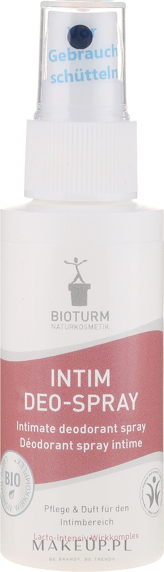 Dezodorant w sprayu do higieny intymnej - Bioturm Intim Deo-Spray No.29 — Zdjęcie 50 ml