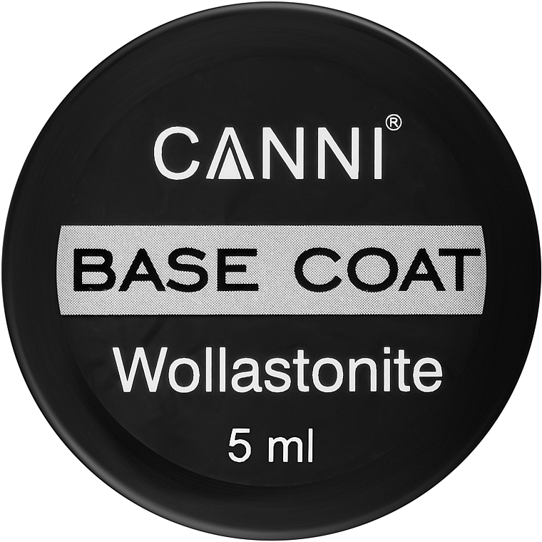 Baza budująca, 5 ml - Canni Wollastonite Base Coat — Zdjęcie N1