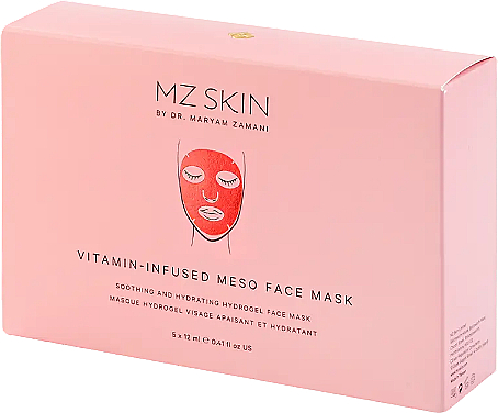 Maseczka do twarzy z witaminami - MZ Skin Vitamin-Infused Meso Face Mask — Zdjęcie N1