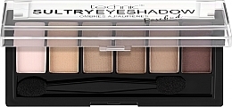 Paleta cieni do powiek - Technic Cosmetics Sultry 6 Shades Eyeshadow Palette — Zdjęcie N1