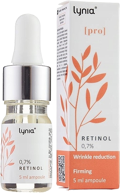 Ampułka z retinolem 0,7% do twarzy - Lynia Pro Ampoule with Retinol 0,7% — Zdjęcie N1