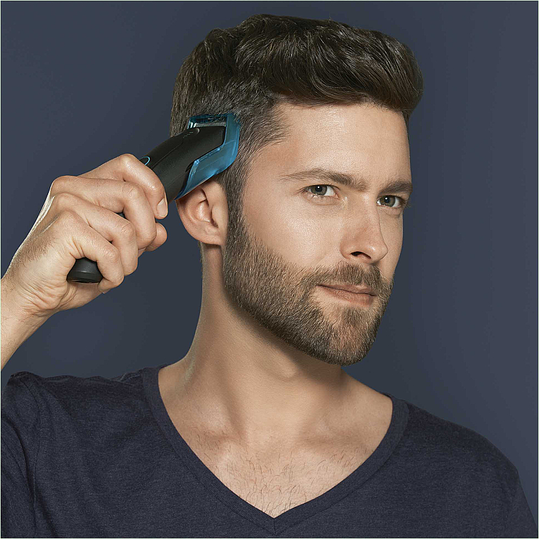 Maszynka do strzyżenia włosów, czarna - Braun HairClipper HC5010 Black — Zdjęcie N5