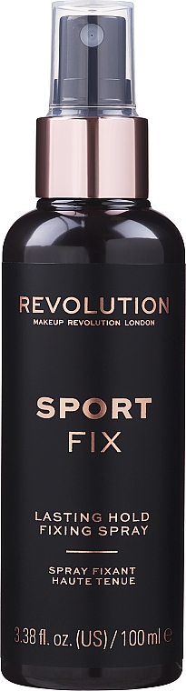 Utrwalacz makijażu - Makeup Revolution Sport Fix Makeup Extra Hold Fixing Spray
