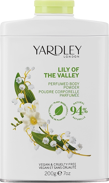 Perfumowany talk do ciała - Yardley London Lily Of The Valley Perfumed Body Powder — Zdjęcie N1