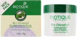 Kup Antybakteryjny żel do twarzy do cery trądzikowej - Biotique Bio Chlorophyll Gel