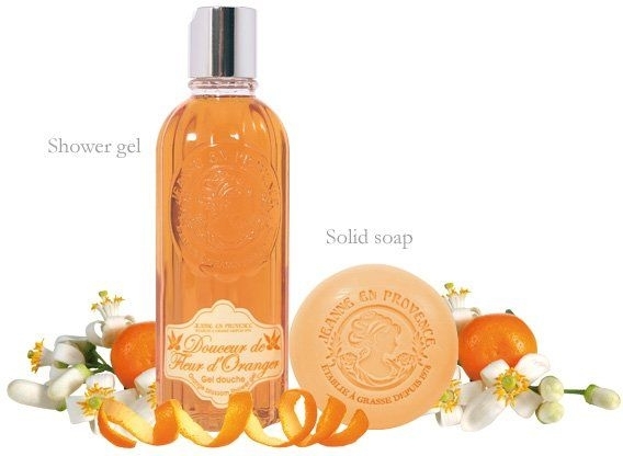Żel pod prysznic Pomarańcza - Jeanne en Provence Douceur de Fleur d’Oranger Orange Blossom Shower Gel — Zdjęcie N2