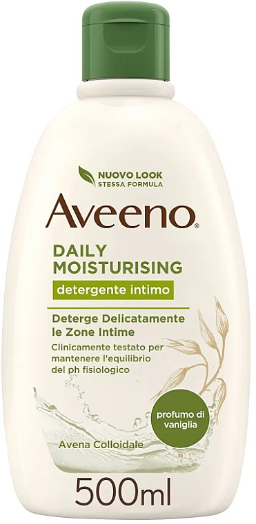 Żel nawilżający do higieny intymnej - Aveeno Daily Moisturizing Intimate Cleanser Vanilla Perfume — Zdjęcie N1