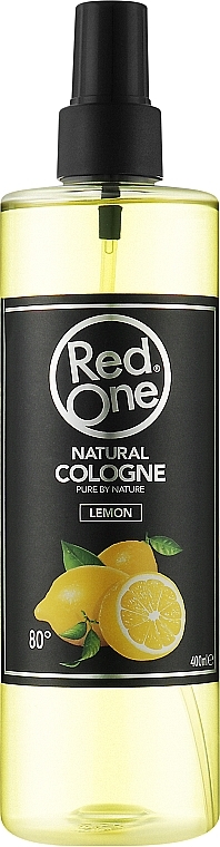 Woda kolońska w sprayu po goleniu - RedOne After Shave Natural Cologne Spray Lemon — Zdjęcie N1