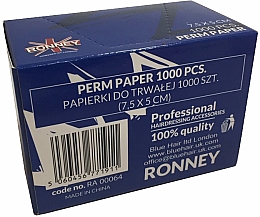 Papierki do trwałej ondulacji włosów - Ronney Professional — Zdjęcie N2