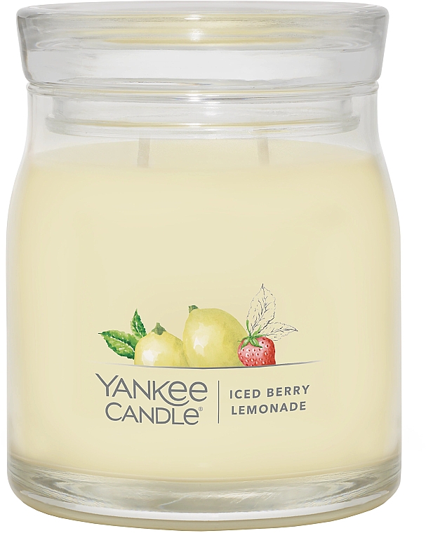 Świeca zapachowa w słoiku Ice Berry Lemonade - Yankee Candle Iced Berry Lemonade — Zdjęcie N1