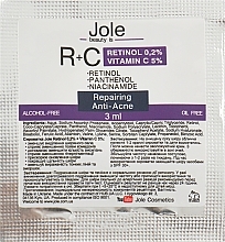 Serum z retinolem i witaminą C - Jole Retinol 2 + Vitamin C5 Anti Acne Serum (próbka) — Zdjęcie N1