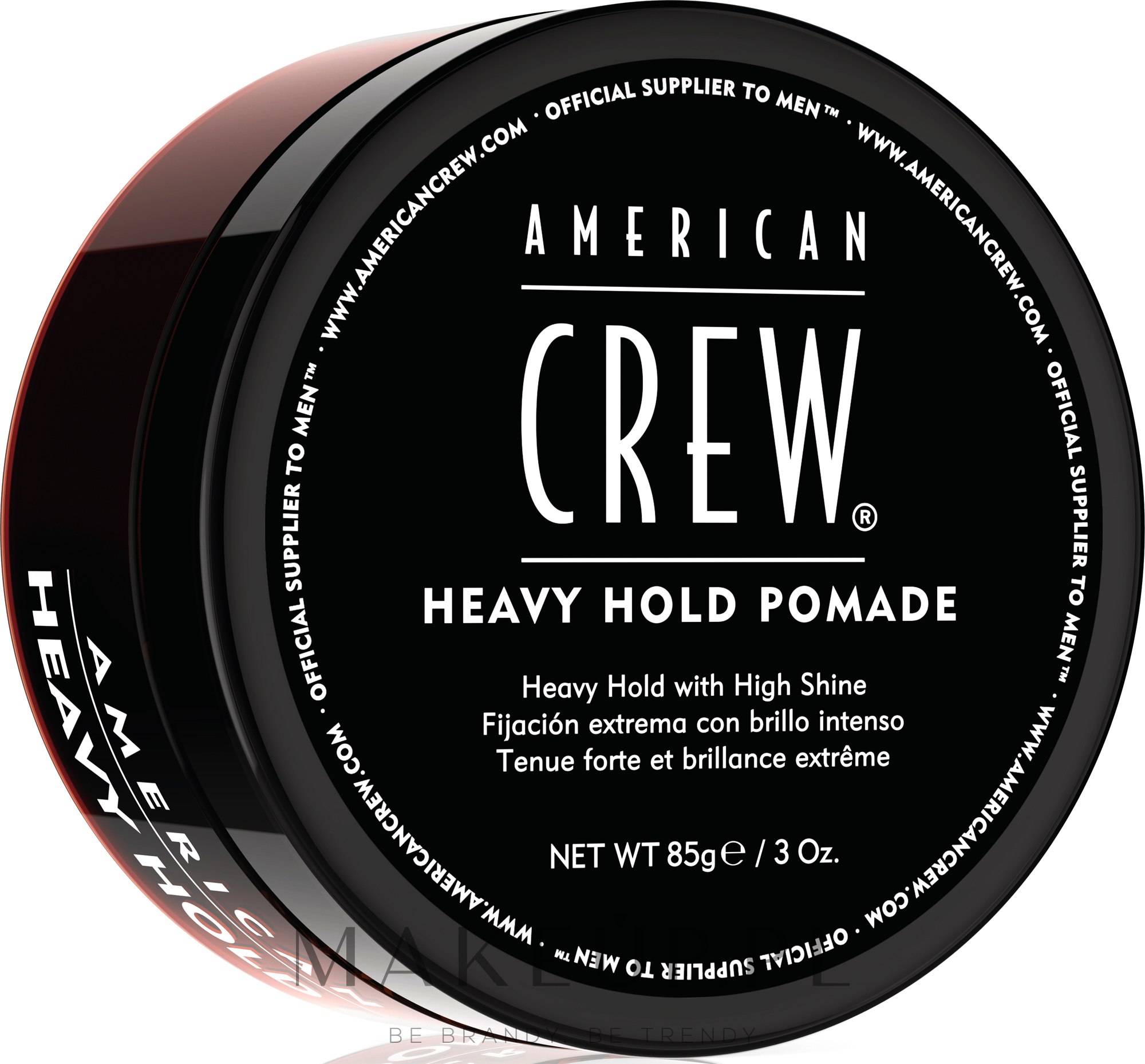 Supermocna pomada do stylizacji włosów - American Crew Heavy Hold Pomade — Zdjęcie 85 g