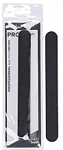 Dwustronny pilnik do paznokci, 100/100 - Elixir Make-Up Professional Nail File 579 Black — Zdjęcie N1