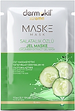 Kup Maseczka żelowa do twarzy z ekstraktem z ogórka - Dermokil Cucumber Extract Gel Mask (sachet)