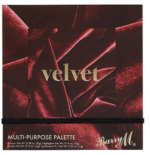 Paleta do makijażu - Barry M Velvet Multi-Purpose Palette