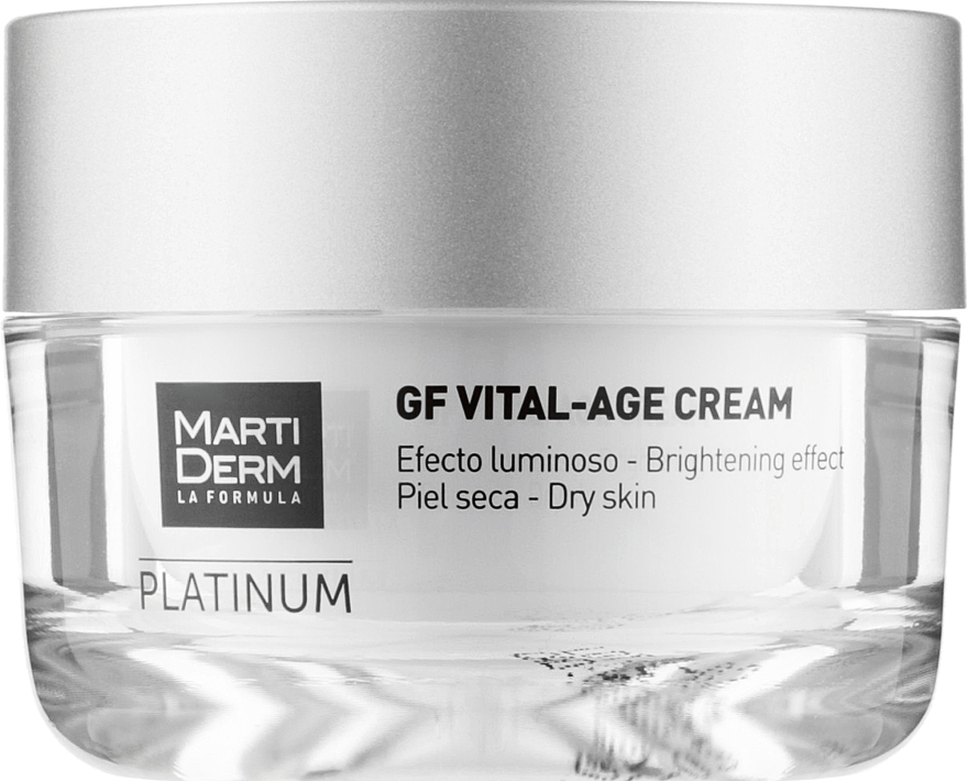 Krem do cery suchej - MartiDerm Platinum Gf Vital Age Cream — Zdjęcie N1