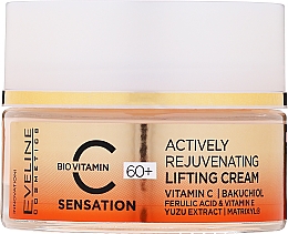 Aktywnie odmładzjący krem-lifting 60+ - Eveline Cosmetics C-Sensation — Zdjęcie N2