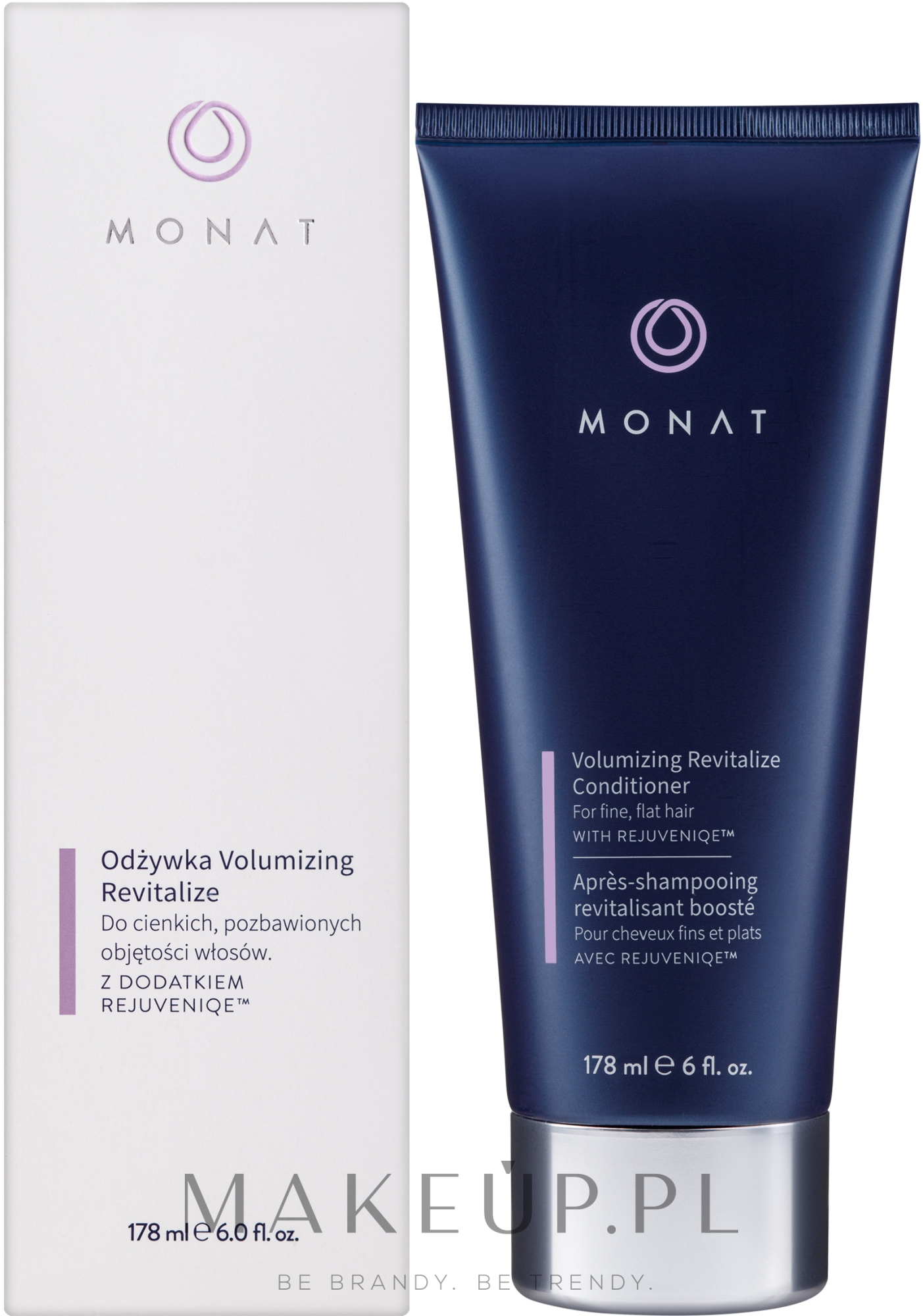 Rewitalizująca odżywka zwiększająca objętość włosów - Monat Volumizing Revitalize Conditioner — Zdjęcie 178 ml