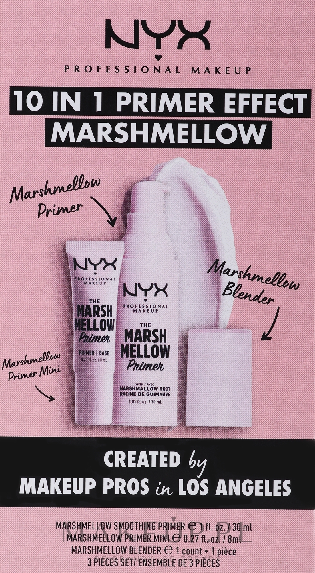 Set - NYX Professional Makeup Marshmellow (primer/8ml + primer/30ml)