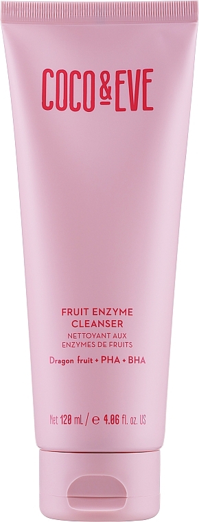 Środek do mycia twarzy na bazie wody - Coco & Eve Fruit Enzyme Cleanser — Zdjęcie N1