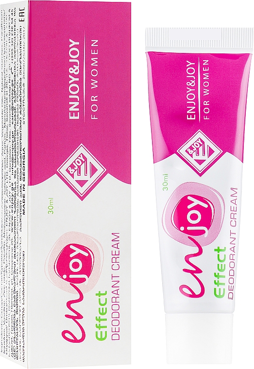 Dezodorant w kremie - Enjoy & Joy For Women Deodorant Cream (tuba) — Zdjęcie N1