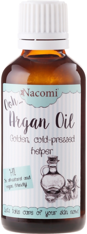 Zimnotłoczony olej arganowy - Nacomi Argan Oil — Zdjęcie N3