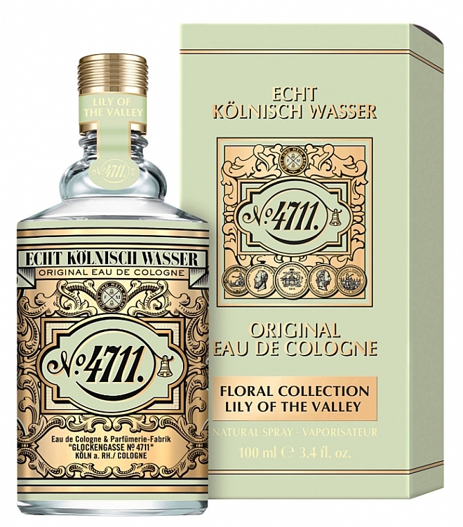 Maurer & Wirtz 4711 Original Eau de Cologne Lily Of The Valley - Woda kolońska — Zdjęcie N3