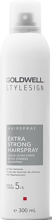 Bardzo mocny lakier do włosów - Goldwell Stylesign Extra Strong Hairspray — Zdjęcie N1