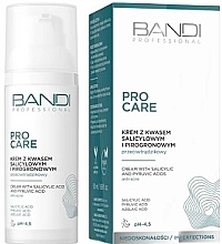 Krem do twarzy z kwasem salicylowym i pirogronowym - Bandi Professional Pro Care Salicylic And Pyruvic Acid Face Cream — Zdjęcie N1