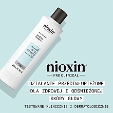 Szampon do włosów przeciw łupieżowi - Nioxin Pro Clinical Scalp Recovery System Purifying Shampoo — Zdjęcie N2