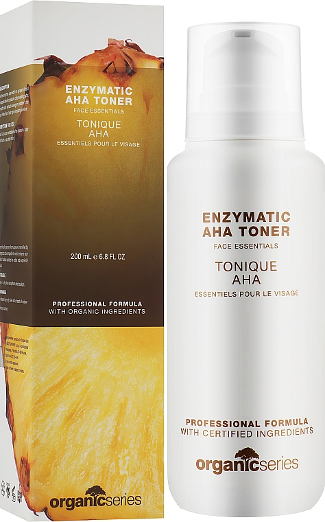 Tonik z kwasami AHA - Organic Series AHA Tonic — Zdjęcie N2