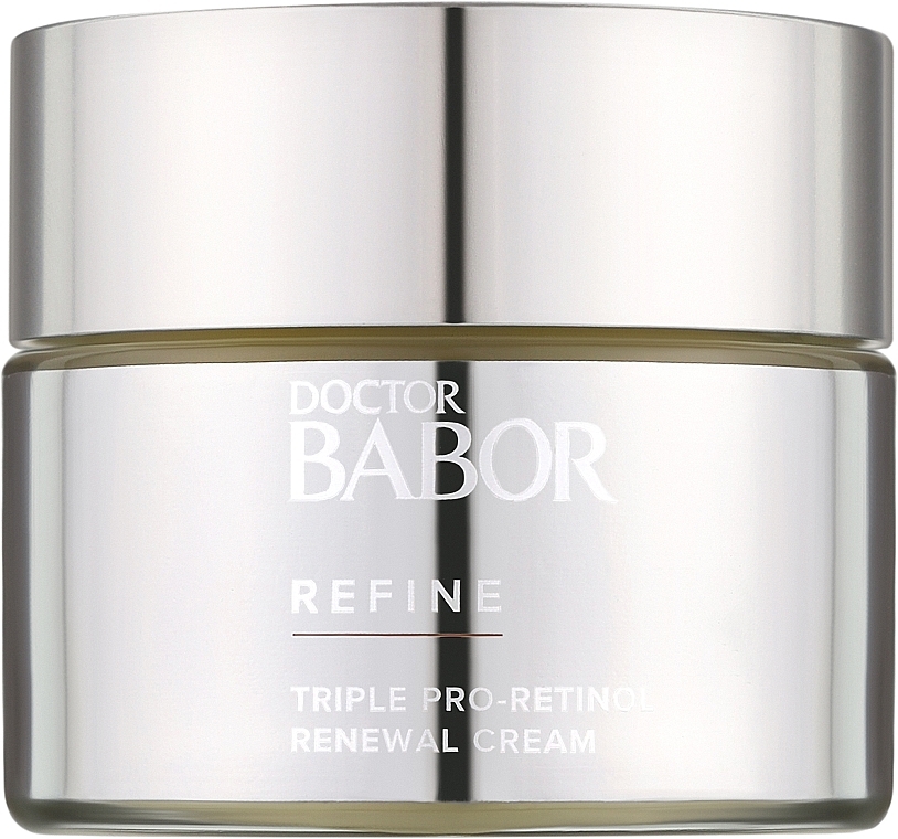 Odnawiający krem z potrójnym pro-retinolem - Babor Doctor Babor Refine Cellular Triple Pro-Retinol Renewal Cream  — Zdjęcie N1