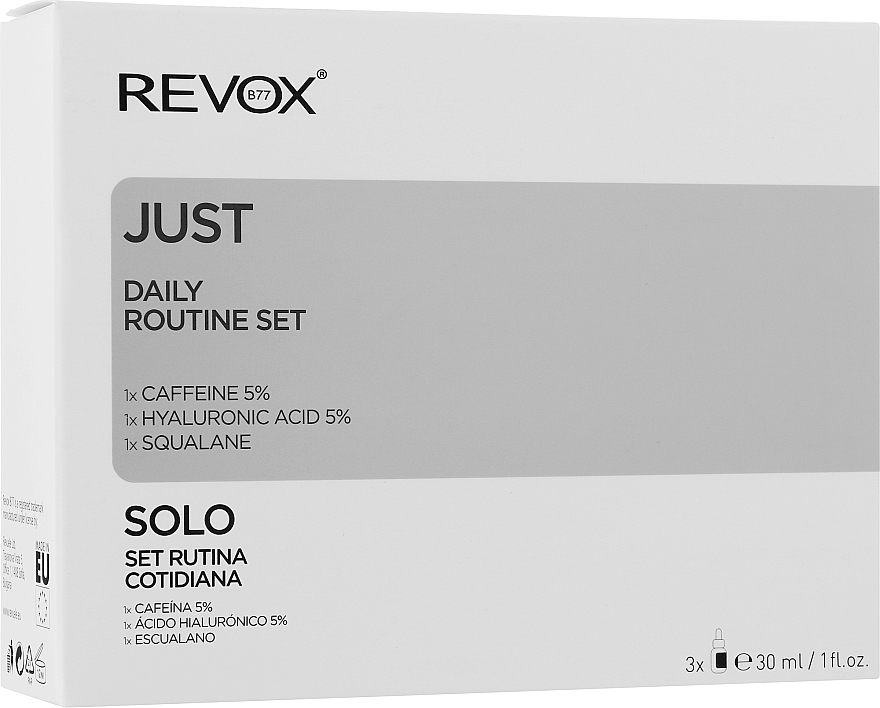 Zestaw - Revox Just Daily Routine Set (ser/30ml + eye/ser/30ml + oil/30ml)