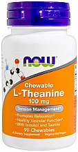Kup Suplement diety Teina, 100 mg - Now Foods L-Theanine Chewables