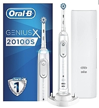 Kup Elektryczna szczoteczka do zębów, biała - Oral-B Genius X 20100S White