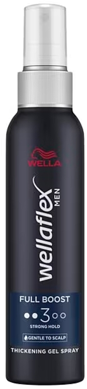 Żel w sprayu zagęszczający włosy dla mężczyzn - Wella Wellaflex Men Gel Spray — Zdjęcie N1