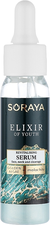 Rewitalizujące serum na twarz, szyję i dekolt - Soraya Youth Elixir — Zdjęcie N1