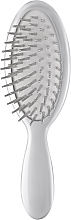 Kup Kieszonkowa szczotka do włosów 14 x 5,5 cm, chrom - Janeke Chromium Hair Brush