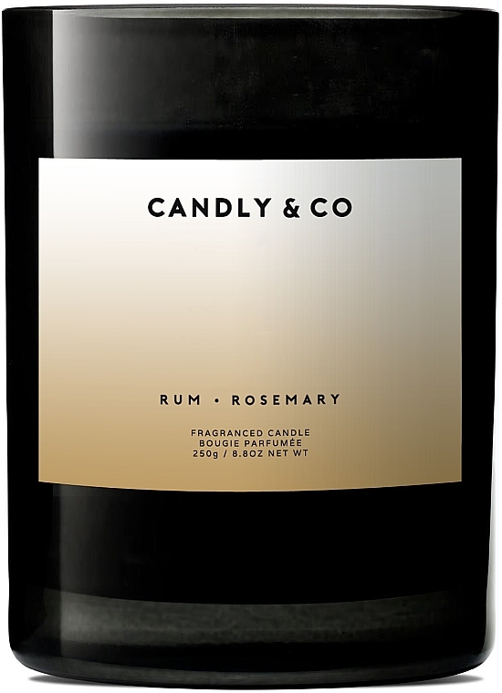 Świeca zapachowa - Candly & Co No.2 Candle Rum Rozmaryn — Zdjęcie N2