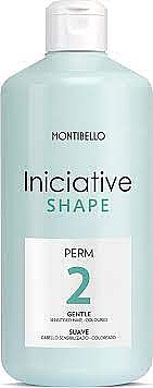 Trwały produkt do loków o miękkim utrwaleniu - Montibello Iniciative Shape Perm Nº2 Soft — Zdjęcie N1