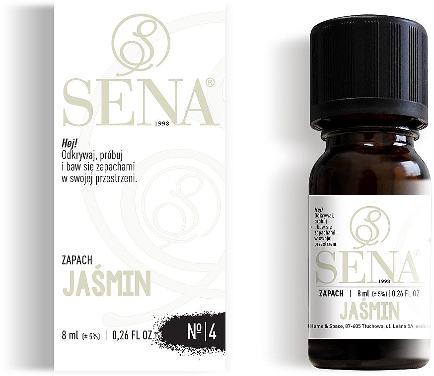 Olejek aromatyczny Jaśmin - Sena Aroma Oil №4 Jasmine — Zdjęcie N1