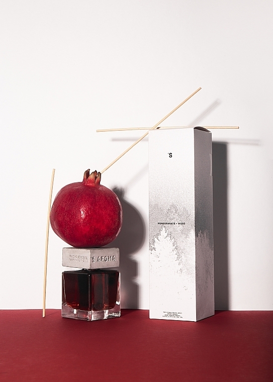 Dyfuzor zapachowy Granat + drewno - Sister's Aroma Pomegranate + Wood — Zdjęcie N2