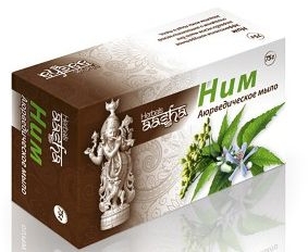 Mydło kosmetyczne Miodla indyjska - Aasha Herbal Soap — Zdjęcie N1