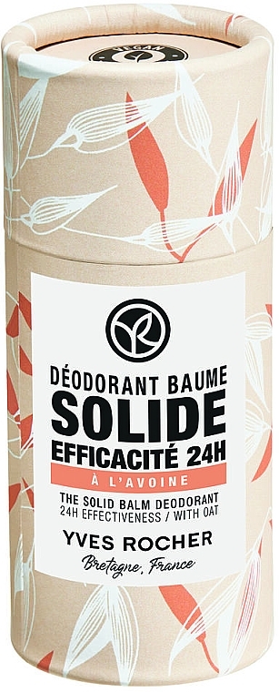 Dezodorant w sztyfcie - Yves Rocher The Solid Balm Deodorant — Zdjęcie N1