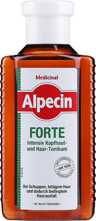 Intensywny tonik przeciw łupieżowi oraz wypadaniu włosów - Alpecin Medicinal Forte — Zdjęcie N1